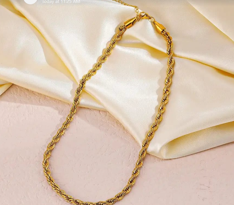 Luxe Radiance Gold Chain โจ๐